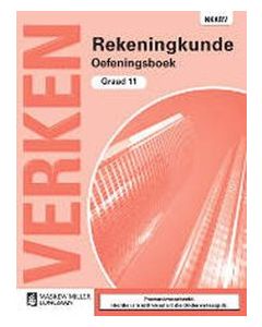 Verken Rekeningkunde Graad 11 Oefeningboek