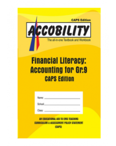 Finacial Literacy: Accounting for Gr 9 - Second Year (Yellow Book)