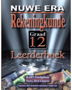 Nuwe Era Rekeningkunde Graad 12 Leerder Boek