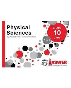 Answer Series Gr 10 Physical Sciences '3 in 1'