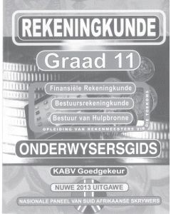 Nuwe Generasie Accounting Grade 11 Opvoedersgids