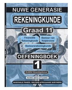 Nuwe Generasie Rekeningkunde Graad 11 Oefeningboek