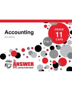 Answer Series Gr 11 Accounting '3 in 1'
