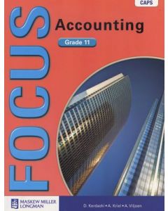 Focus Accounting Grade 11 Learner's Book