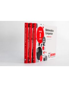 Answer Series Gr 8 Maths Companion WBs 1 & 2 + AB (Set)
